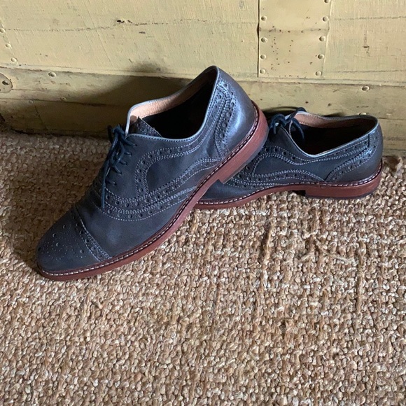 JOHNSTON & MURPHY J&M 1850 100% LEATHER CAREER DRESS SHOES MENS 10 M - Picture 4 of 13